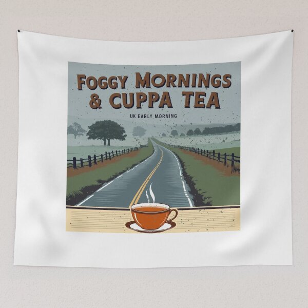 Item preview, Foggy Mornings & Cuppa Tea – An Atmospheric Morning 6 designed and sold by Mosaic by M.