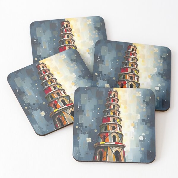 Item preview, Tower of the Painted Sky designed and sold by AJSRPrints.