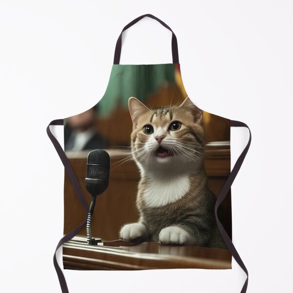 Item preview, Cat testifying before congress designed and sold by RK - Shop.