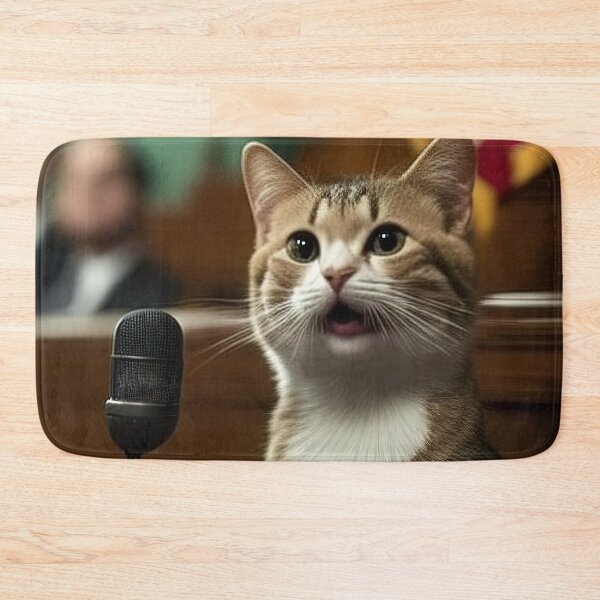 Item preview, Cat testifying before congress designed and sold by RK - Shop.