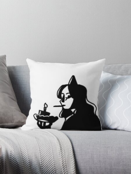 Item preview, Black and White Birthday Girl Digital Art designed and sold by SnugglesDoodles.