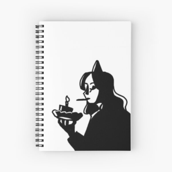 Item preview, Black and White Birthday Girl Digital Art designed and sold by SnugglesDoodles.