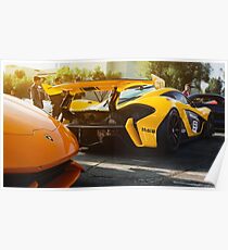 McLaren P1 GTR Poster