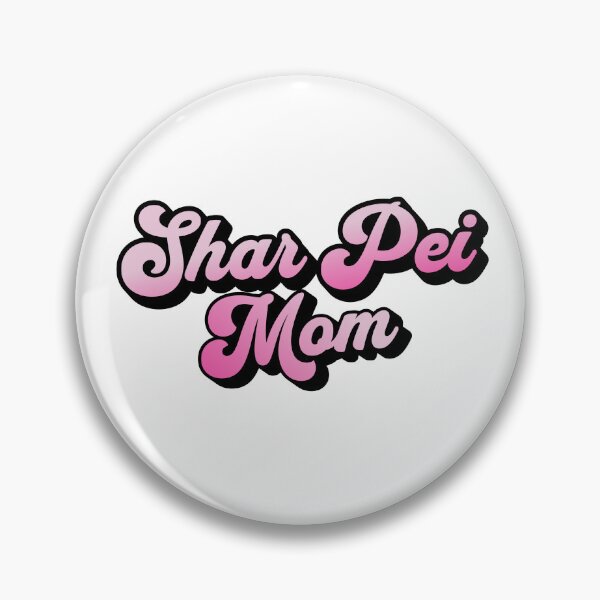 Item preview, Shar Pei Mom Retro Vintage Summer Gift designed and sold by Guarddogdrive.