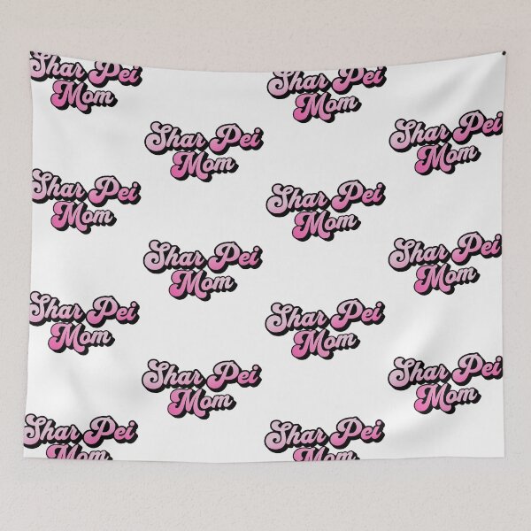 Item preview, Shar Pei Mom Retro Vintage Summer Gift designed and sold by Guarddogdrive.