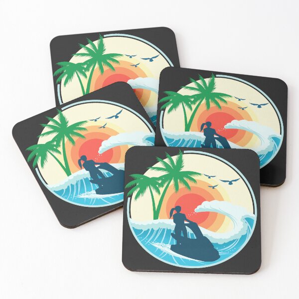 Item preview, Jetski and Waves designed and sold by Jaudaux Designs.