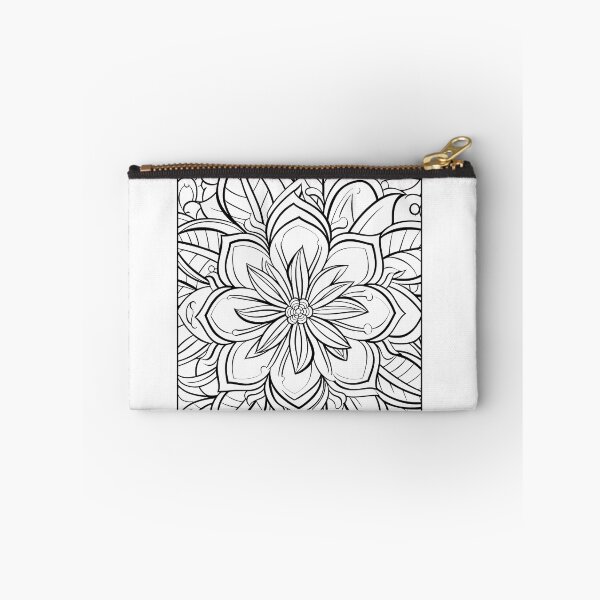 Item preview, Flower #35 Coloring Page Pattern  designed and sold by DavidColoring.
