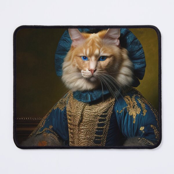 Item preview, Anthropomorphic portrait of Ginger von Kittenhoben designed and sold by RK - Shop.