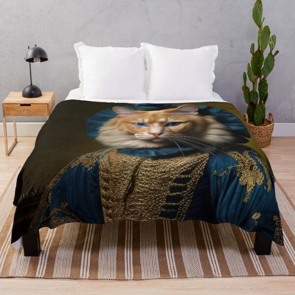 Item preview, Anthropomorphic portrait of Ginger von Kittenhoben designed and sold by RK - Shop.