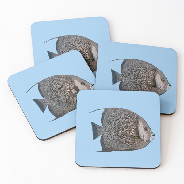 Item preview, Gray Angelfish Color Design  designed and sold by designsasstultd.