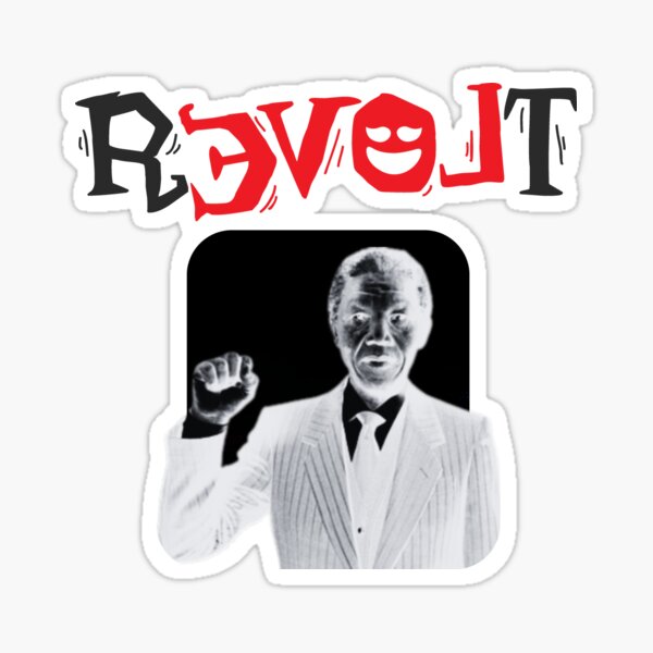 Item preview, Revolt with the Ghost of Nelson Mandela designed and sold by Ghosts Revolt.