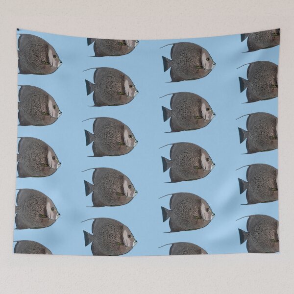 Item preview, Gray Angelfish Color Design  designed and sold by designsasstultd.