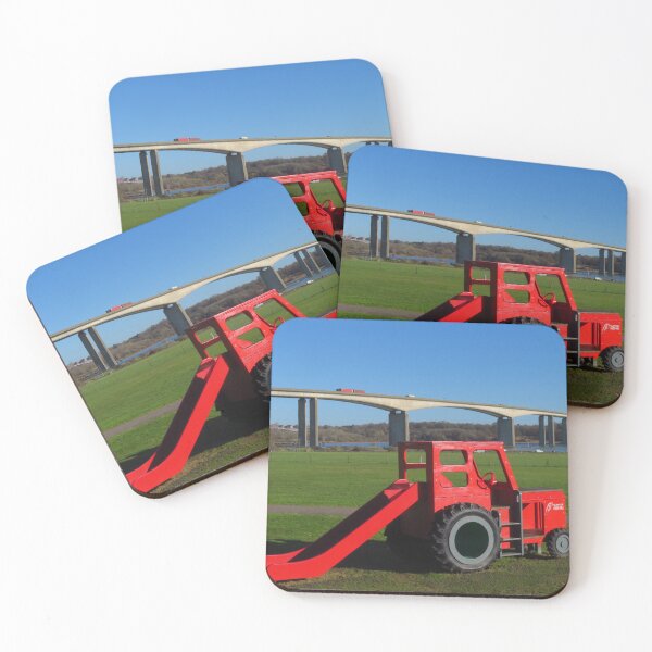 Item preview, Red Tractor & Slide designed and sold by wiggyofipswich.