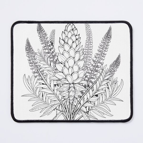 Item preview, Flower #37 Coloring Page Pattern  designed and sold by DavidColoring.