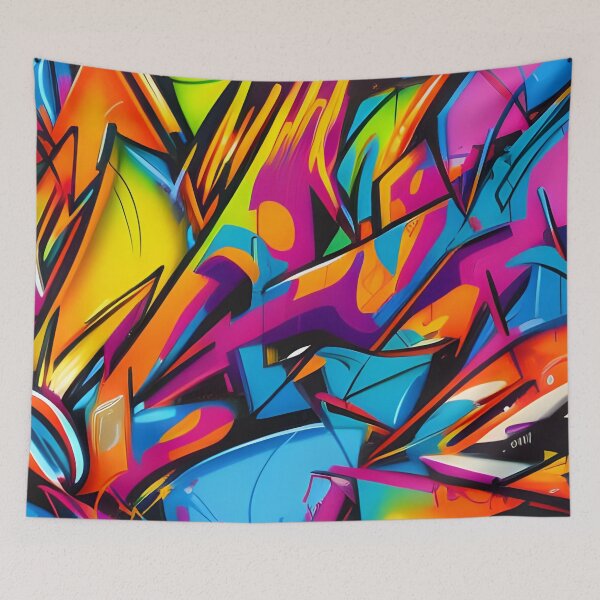 Item preview, Abstract Graffiti Art Design | 043 designed and sold by City Graffix Design Co..