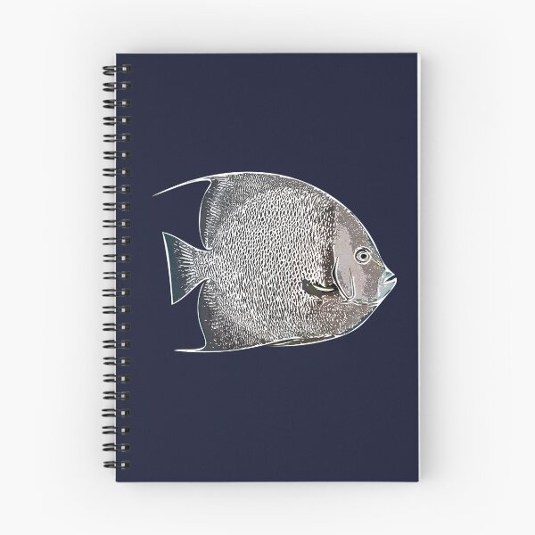 Item preview, Gray Angelfish White Alternate Design  designed and sold by designsasstultd.