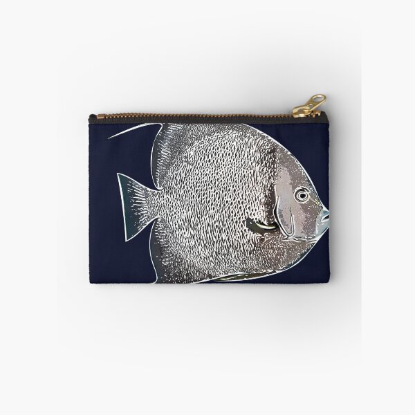Item preview, Gray Angelfish White Alternate Design  designed and sold by designsasstultd.