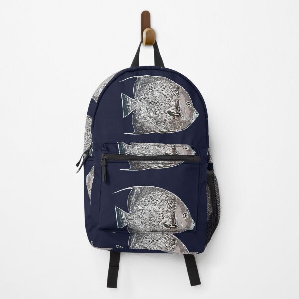 Item preview, Gray Angelfish White Alternate Design designed and sold by designsasstultd.
