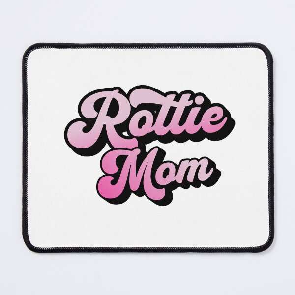 Item preview, Rottie Mom Retro Vintage Summer Rottweiler Gift designed and sold by Guarddogdrive.