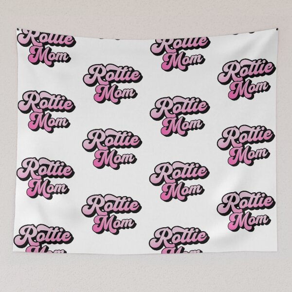 Item preview, Rottie Mom Retro Vintage Summer Rottweiler Gift designed and sold by Guarddogdrive.