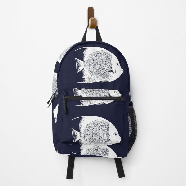 Item preview, Gray Angelfish White Design designed and sold by designsasstultd.