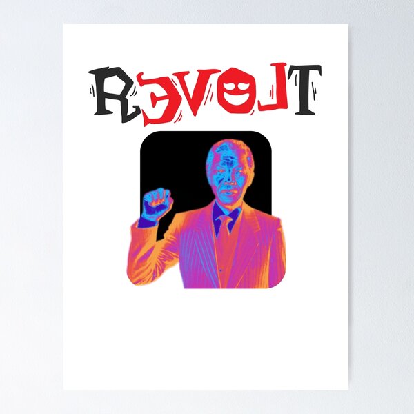 Item preview, Revolt with the Ghost of Nelson Mandela designed and sold by Ghosts Revolt.