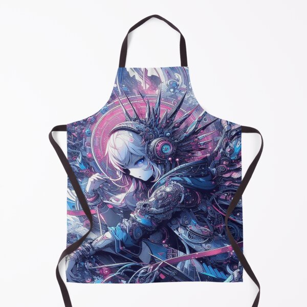 Item preview, Unique anime style abstract artwork – creative and visually stunning composition designed and sold by FotoworldEdel.