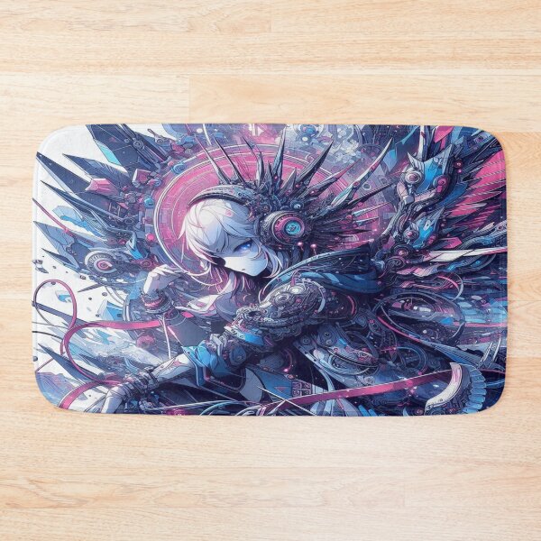 Item preview, Unique anime style abstract artwork – creative and visually stunning composition designed and sold by FotoworldEdel.