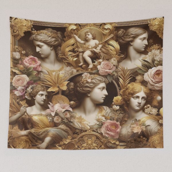 Item preview, Baroque patterns   Premium Cool Trendy Best Gift designed and sold by Imaginarium of Chaos falcon88 .