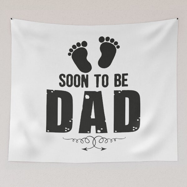Item preview, Fathers Day Soon To Be DAD T-Shirt designed and sold by StreetArtPro.