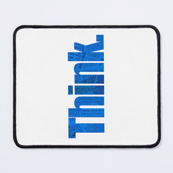 Item preview, Think Blue designed and sold by RenMade Studio.