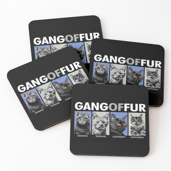 Item preview, Gang of Fur designed and sold by DJCyberpagan.
