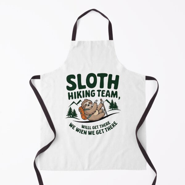 Artikelvorschau, Sloth Hiking Team - Wir werden dort ankommen, wenn wir dort ankommen entworfen und verkauft von Mateusz Majcherek.