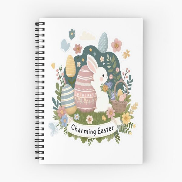 Item preview, "Easter Joy: Adorable Springtime Bunny and Egg Stickers" 5 designed and sold by Sweet Dreams & Fantasia.