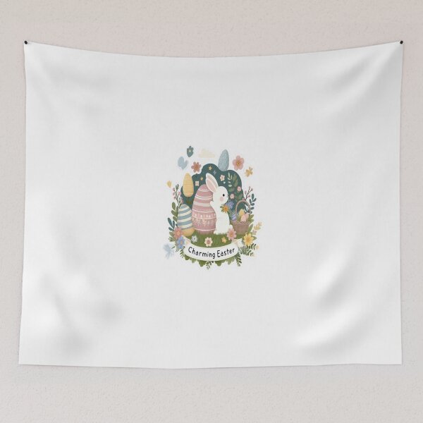 Item preview, "Easter Joy: Adorable Springtime Bunny and Egg Stickers" 5 designed and sold by Sweet Dreams & Fantasia.