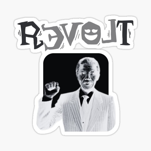 Item preview, Revolt with the Ghost of Nelson Mandela designed and sold by Ghosts Revolt.