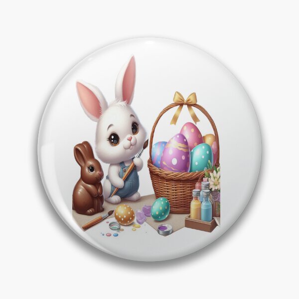 Item preview, "Easter Joy: Adorable Springtime Bunny and Egg Stickers" 6 designed and sold by Sweet Dreams & Fantasia.