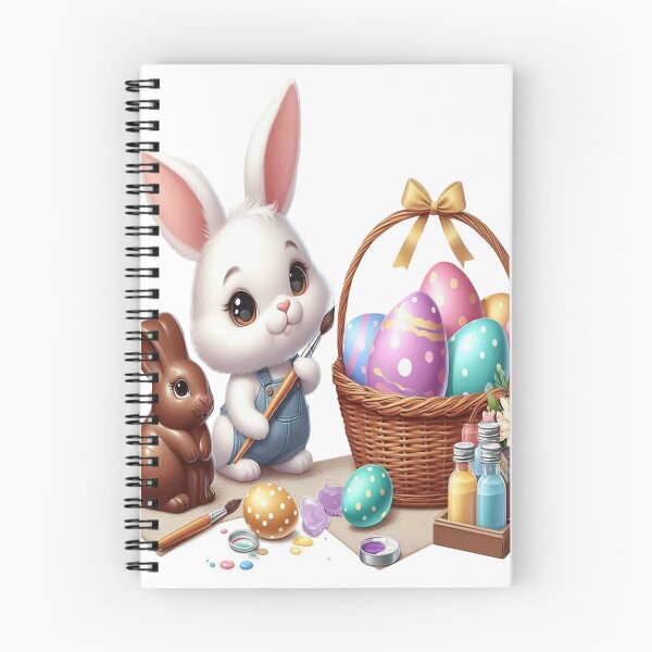Item preview, "Easter Joy: Adorable Springtime Bunny and Egg Stickers" 6 designed and sold by Sweet Dreams & Fantasia.