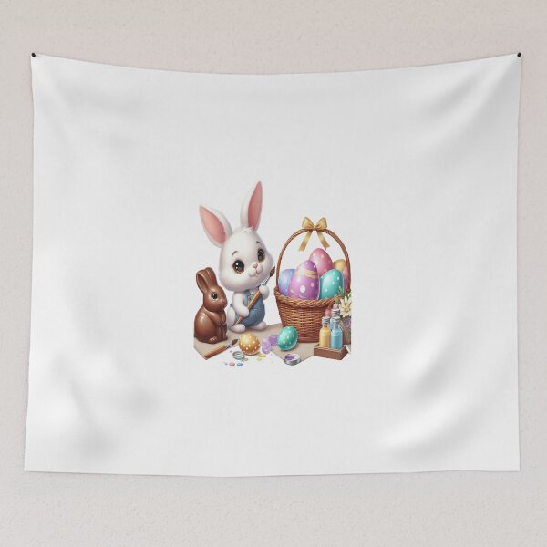 Item preview, "Easter Joy: Adorable Springtime Bunny and Egg Stickers" 6 designed and sold by Sweet Dreams & Fantasia.