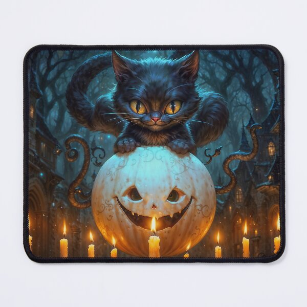 Item preview, Halloween Cat designed and sold by AliceWhiteDF.