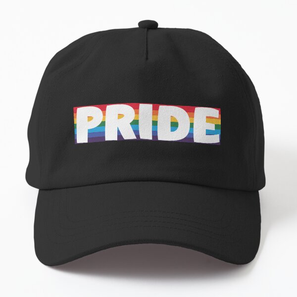 Artikel-Vorschau von PRIDE – Weißer Text auf leuchtendem Regenbogen-Hintergrund, designt und verkauft von Sensepiphoria.