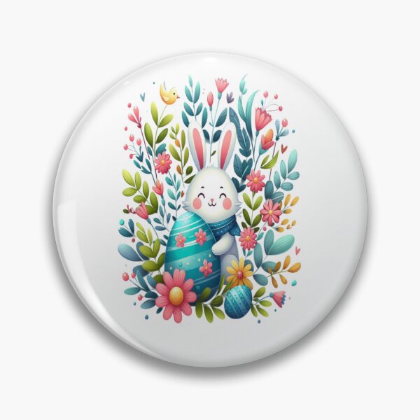 Item preview, "Easter Joy: Adorable Springtime Bunny and Egg Stickers" 7 designed and sold by Sweet Dreams & Fantasia.