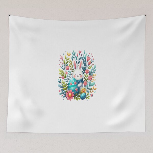 Item preview, "Easter Joy: Adorable Springtime Bunny and Egg Stickers" 7 designed and sold by Sweet Dreams & Fantasia.
