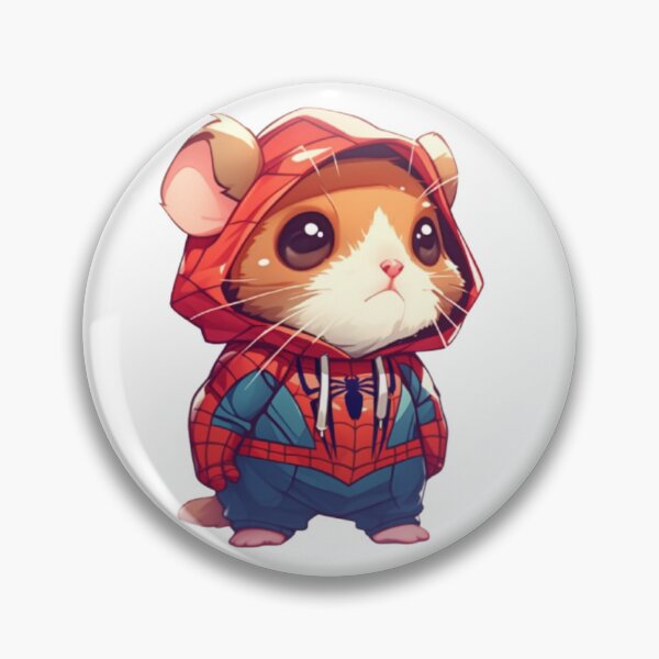 Item preview,  Web-Slinging Hero HAM-STAR Cosplay hamster  designed and sold by Bhuddwha-studio.