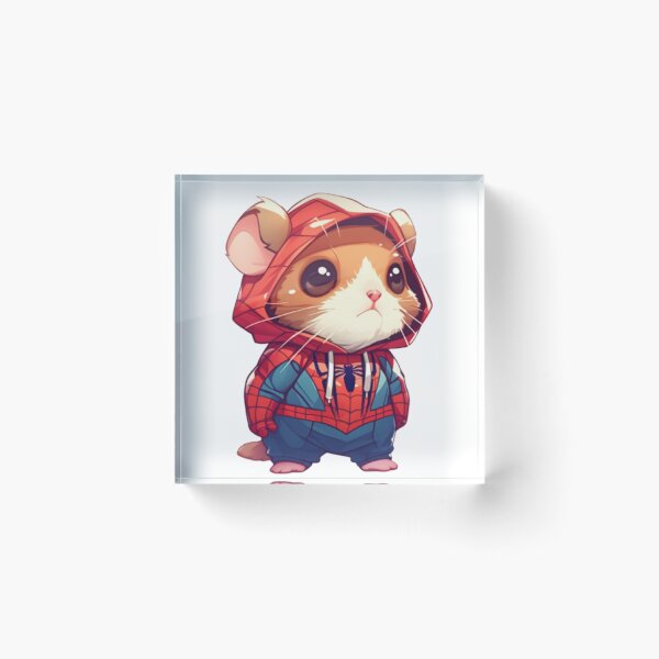 Item preview,  Web-Slinging Hero HAM-STAR Cosplay hamster  designed and sold by Bhuddwha-studio.