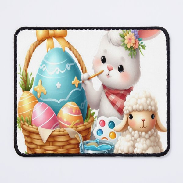 Item preview, "Easter Joy: Adorable Springtime Bunny and Egg Stickers" 11 designed and sold by Sweet Dreams & Fantasia.