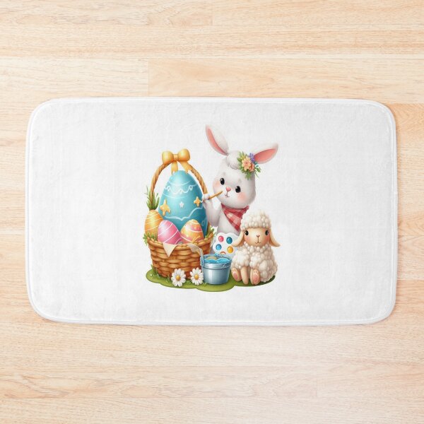 Item preview, "Easter Joy: Adorable Springtime Bunny and Egg Stickers" 11 designed and sold by Sweet Dreams & Fantasia.
