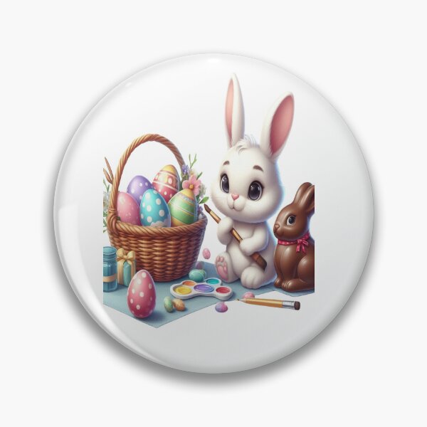 Item preview, "Easter Joy: Adorable Springtime Bunny and Egg Stickers" 12 designed and sold by Sweet Dreams & Fantasia.