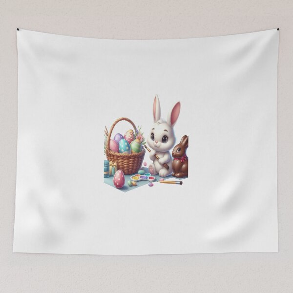 Item preview, "Easter Joy: Adorable Springtime Bunny and Egg Stickers" 12 designed and sold by Sweet Dreams & Fantasia.