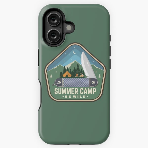 Aperçu de l'œuvre Autocollant de camp d'été créée et vendue par sivVector.